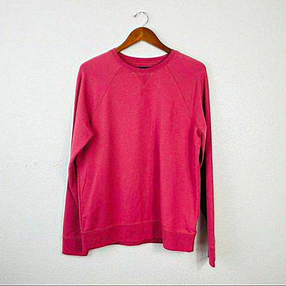 BROOKS BROTHERS Red Fleece French Terry Sweatshirt Medium - Picture 3 of 6